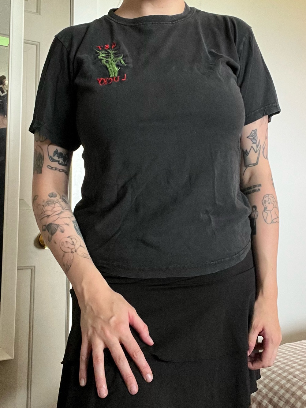 Vintage Embroidered T-Shirt